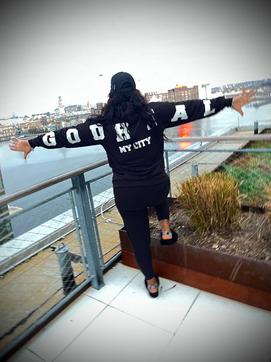 G O D H E A L M Y C I T Y  PULLOVER HOODIE